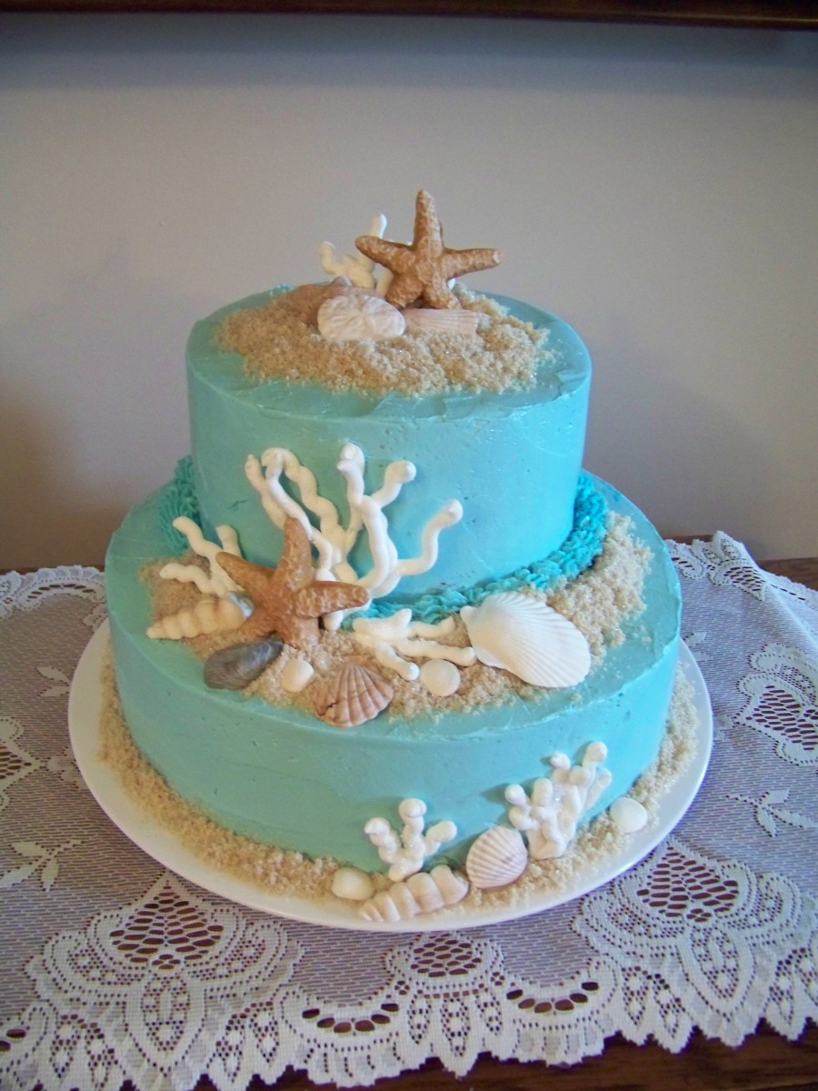Beach Themed Birthday Cake Ideas Beach Themed Birthday Cake Ideas