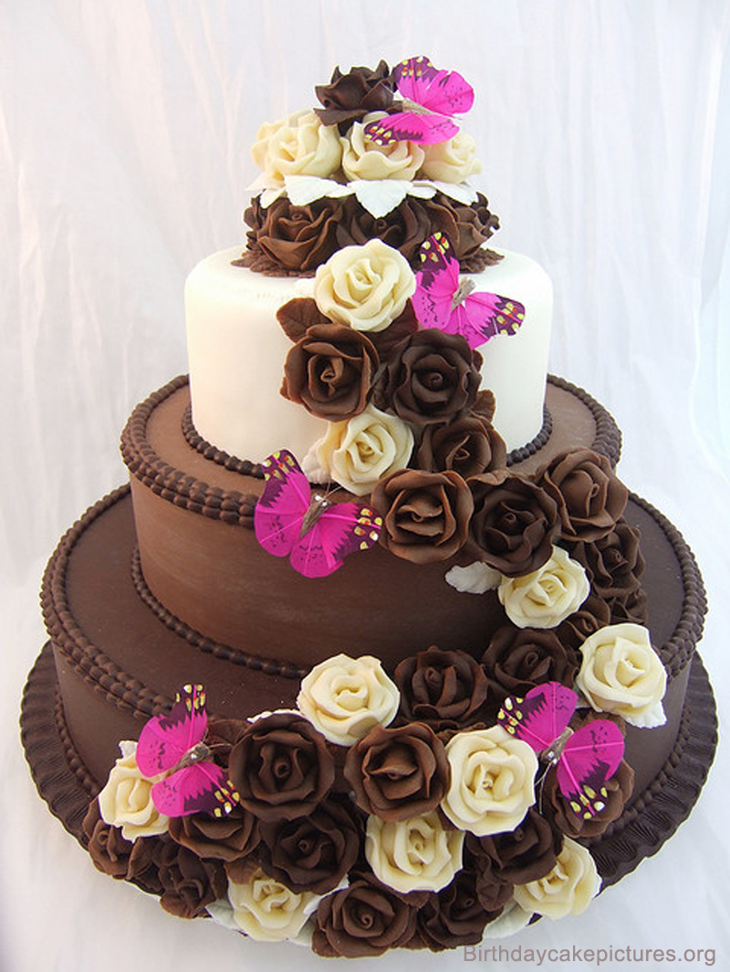 Beautiful Chocolate Birthday Cakes