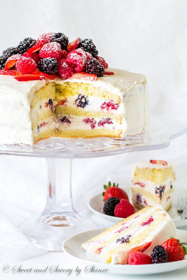 Berry Chantilly Cake Recipe
