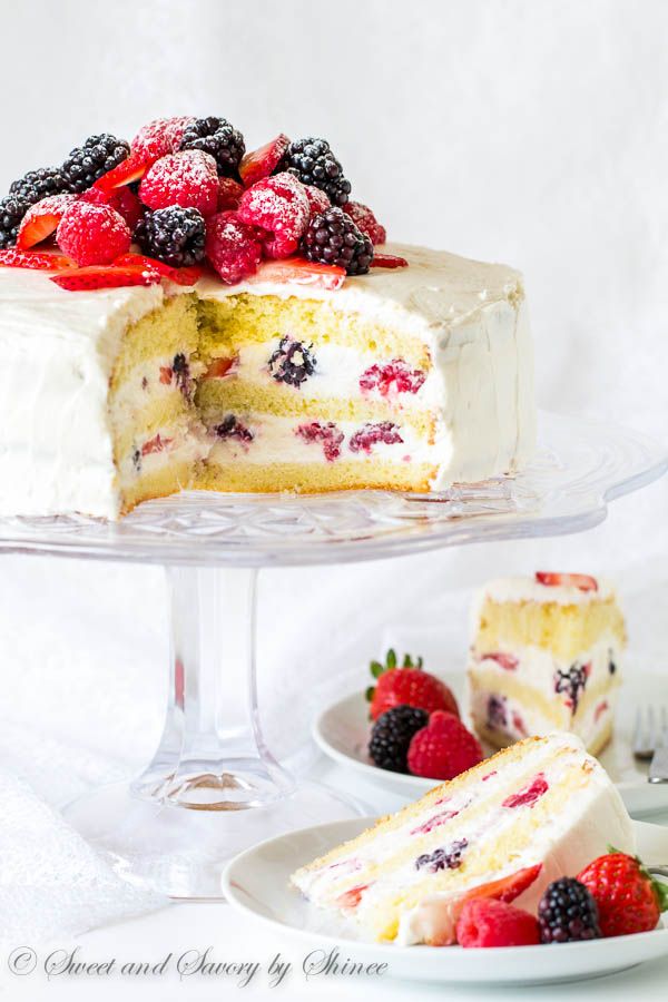 Berry Chantilly Cake Recipe Berry Chantilly Cake Recipe