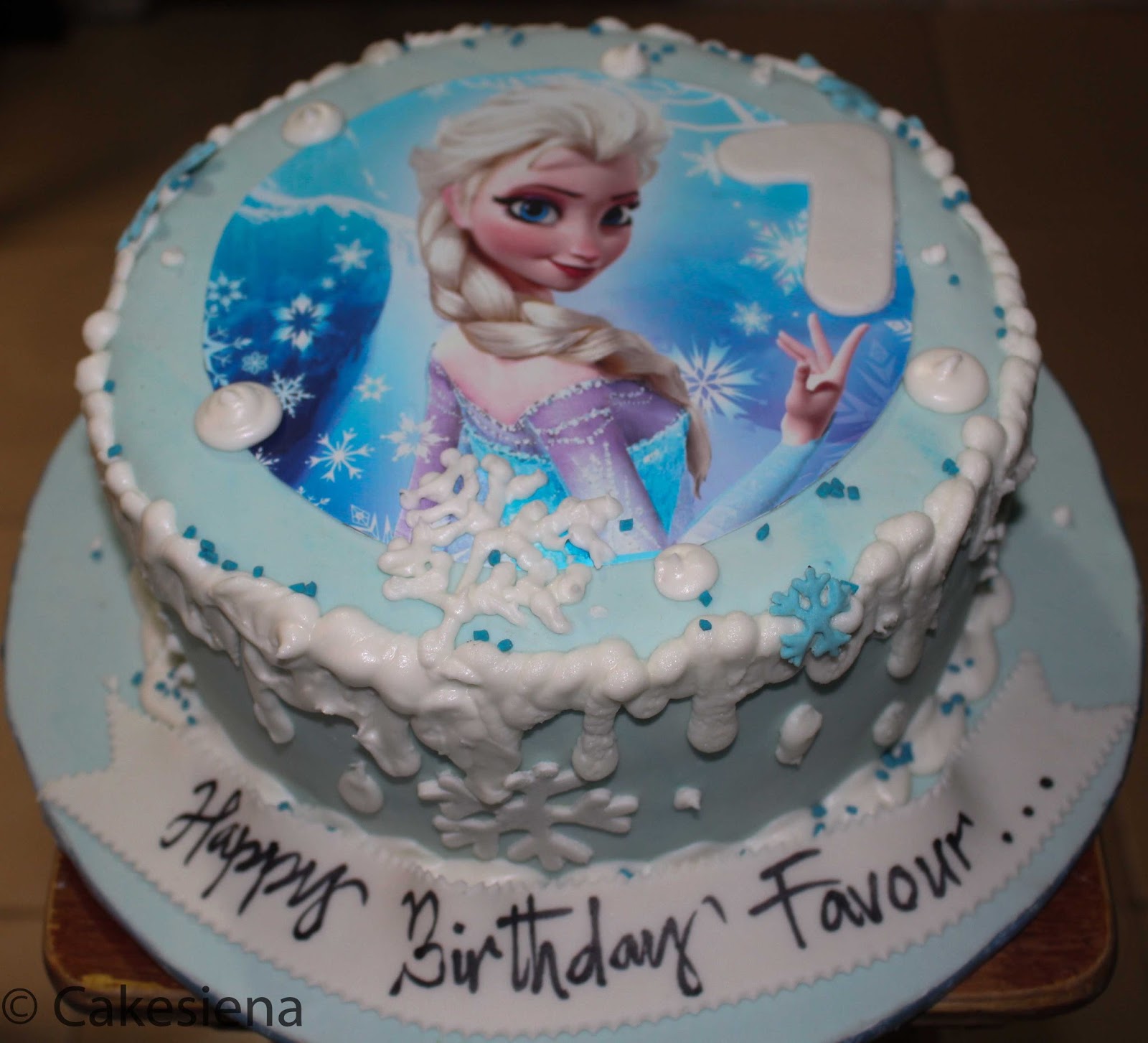 Birthday Cake Frozen Elsa