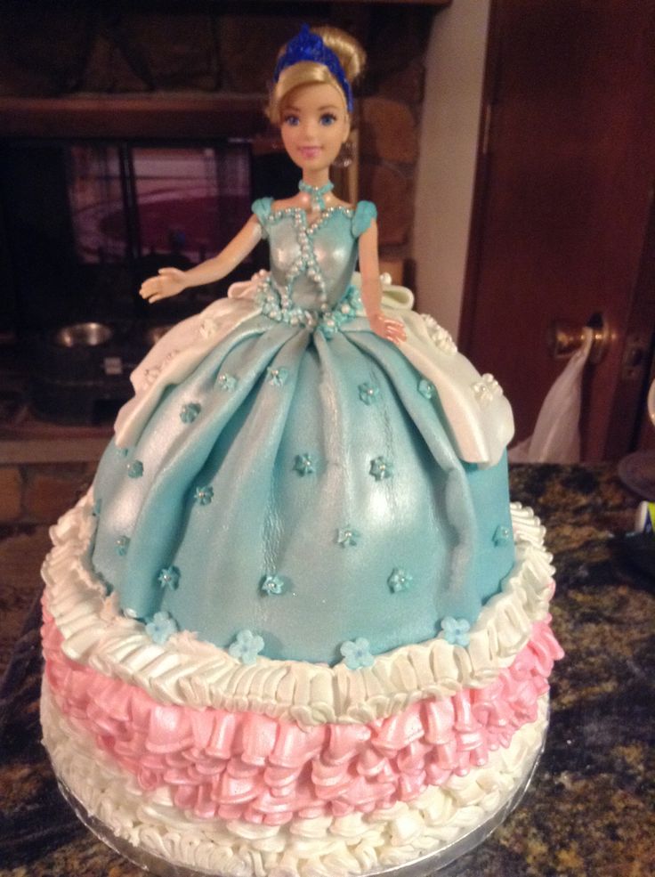 Birthday Princess Doll Cake Dress