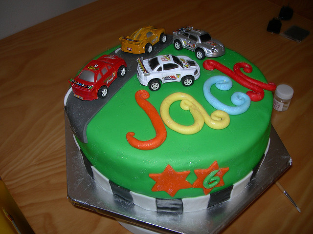 Boys 6th Birthday Cake