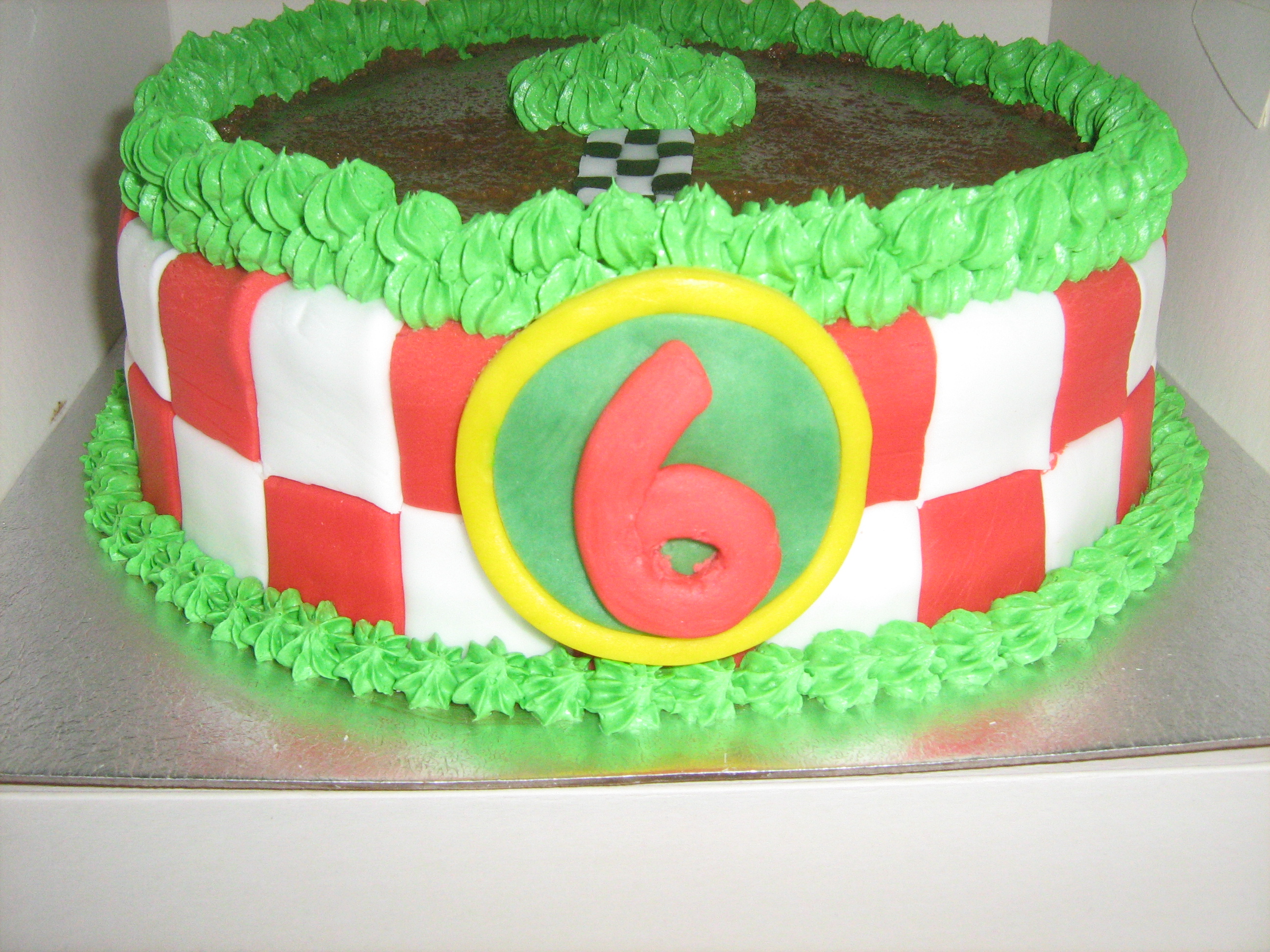 Boys 6th Birthday Cake