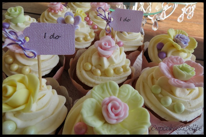 Bridal Shower Cupcakes