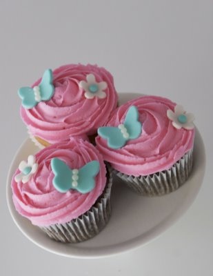 Butterfly Birthday Cupcakes