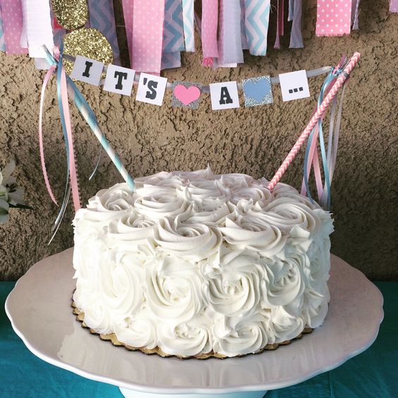 Cake Gender Reveal Banners