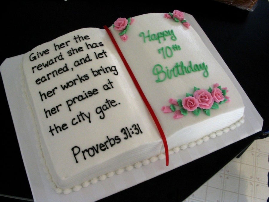 Cake Happy Birthday Bible Quotes
