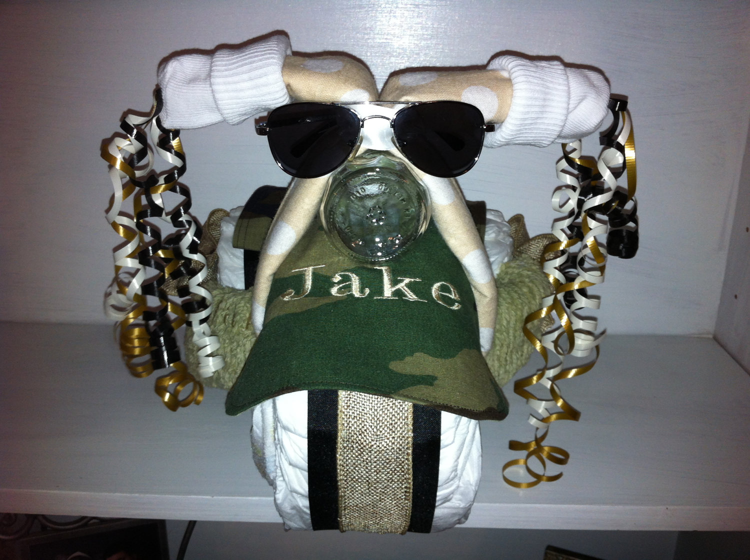 Camo Diaper Cake Ideas Camo Diaper Cake Ideas