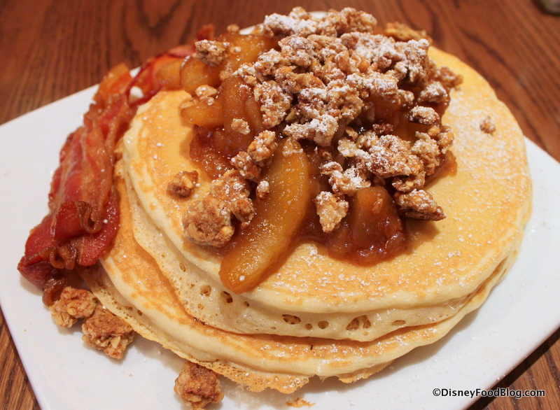 Carnation Cafe Apple Granola Pancakes