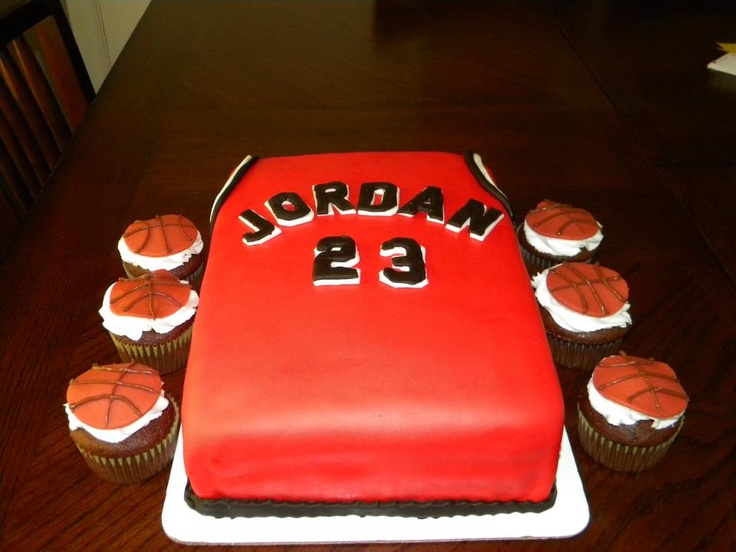 Chicago Bulls Basketball Cake