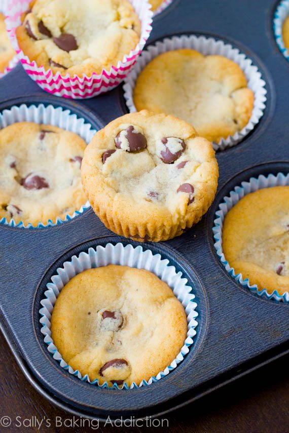 Chocolate Chip Cookie Dough Cupcakes