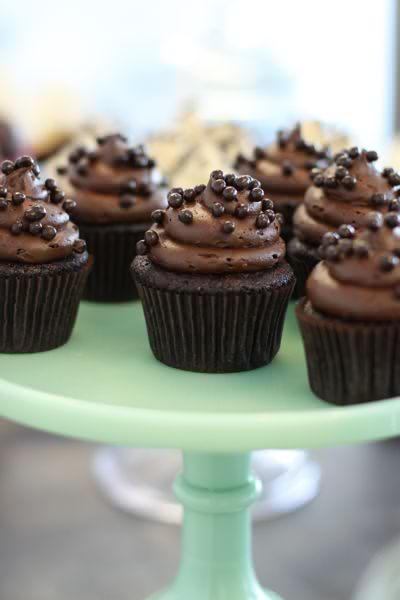 Chocolate Cupcakes with Alcohol