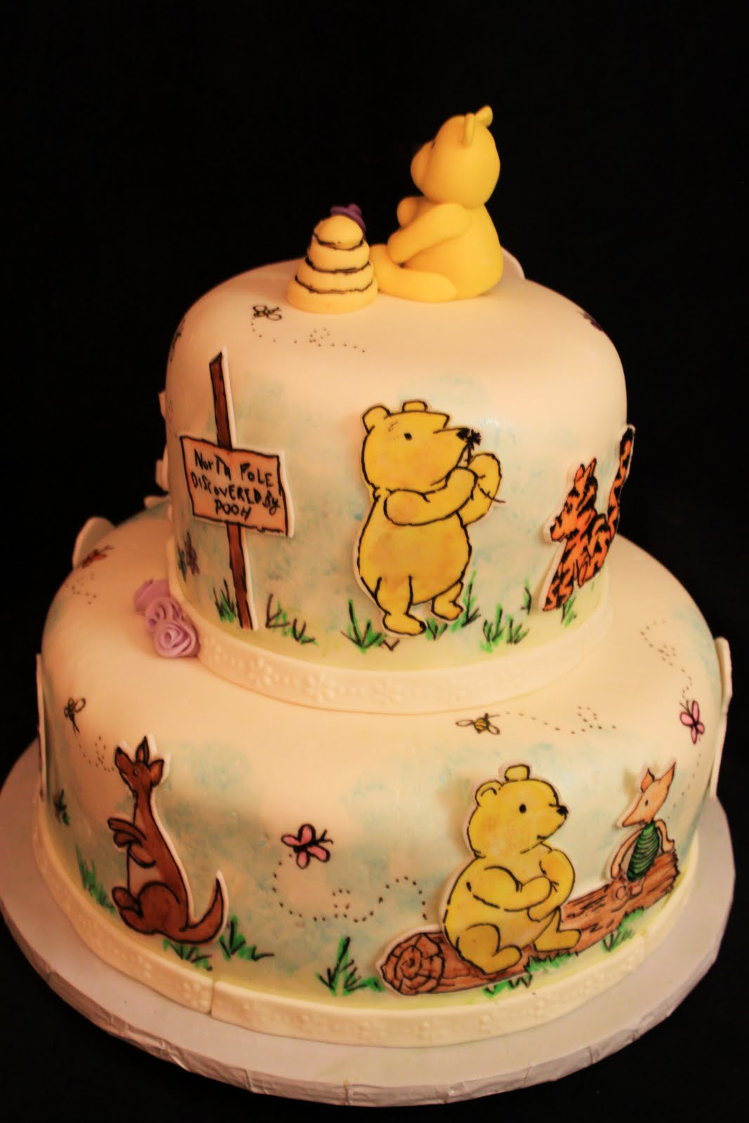 Classic Winnie the Pooh Cake Decorations