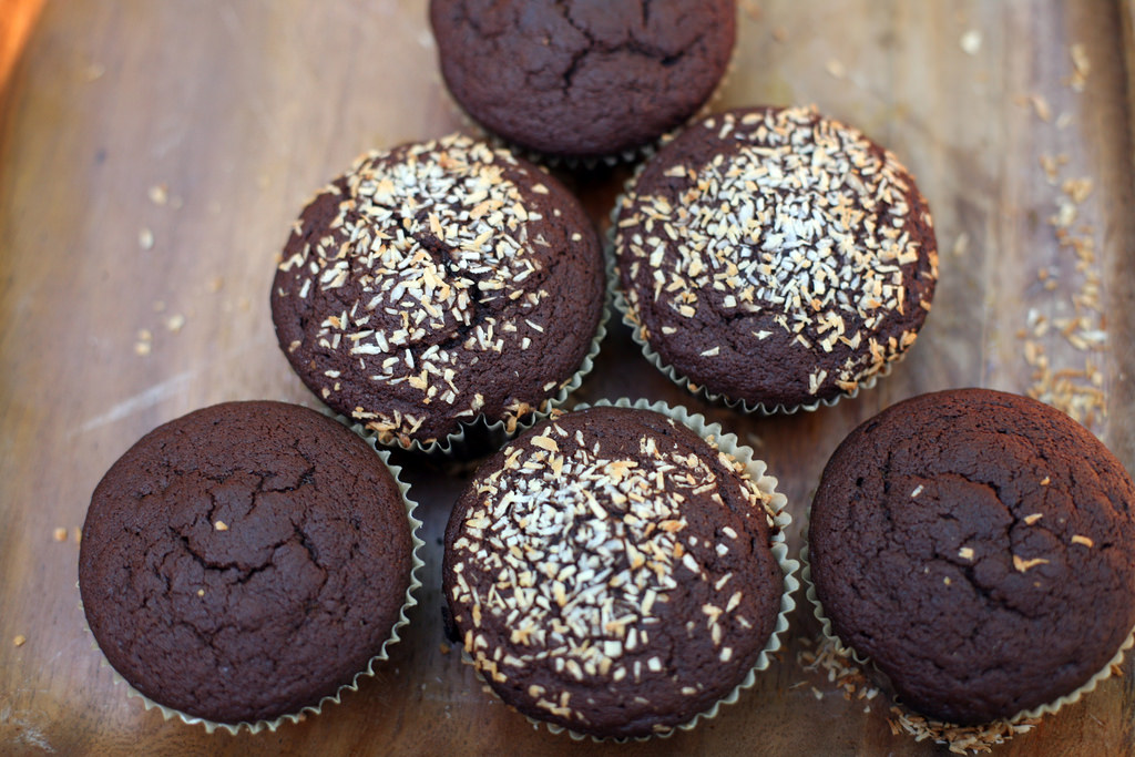 Coconut Flour Chocolate Cupcakes Recipe