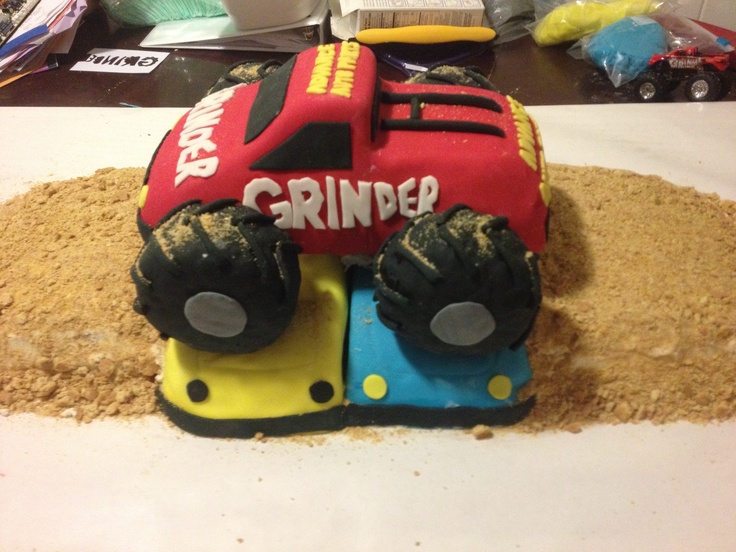 Cool Monster Truck Cake Cool Monster Truck Cake