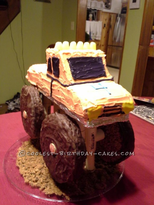 Cool Monster Truck Cake