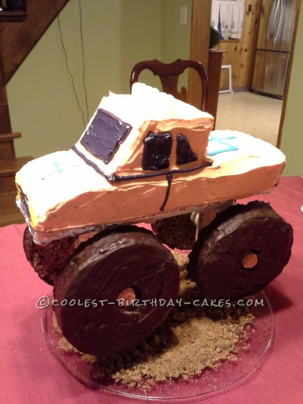 Cool Monster Truck Cake Cool Monster Truck Cake