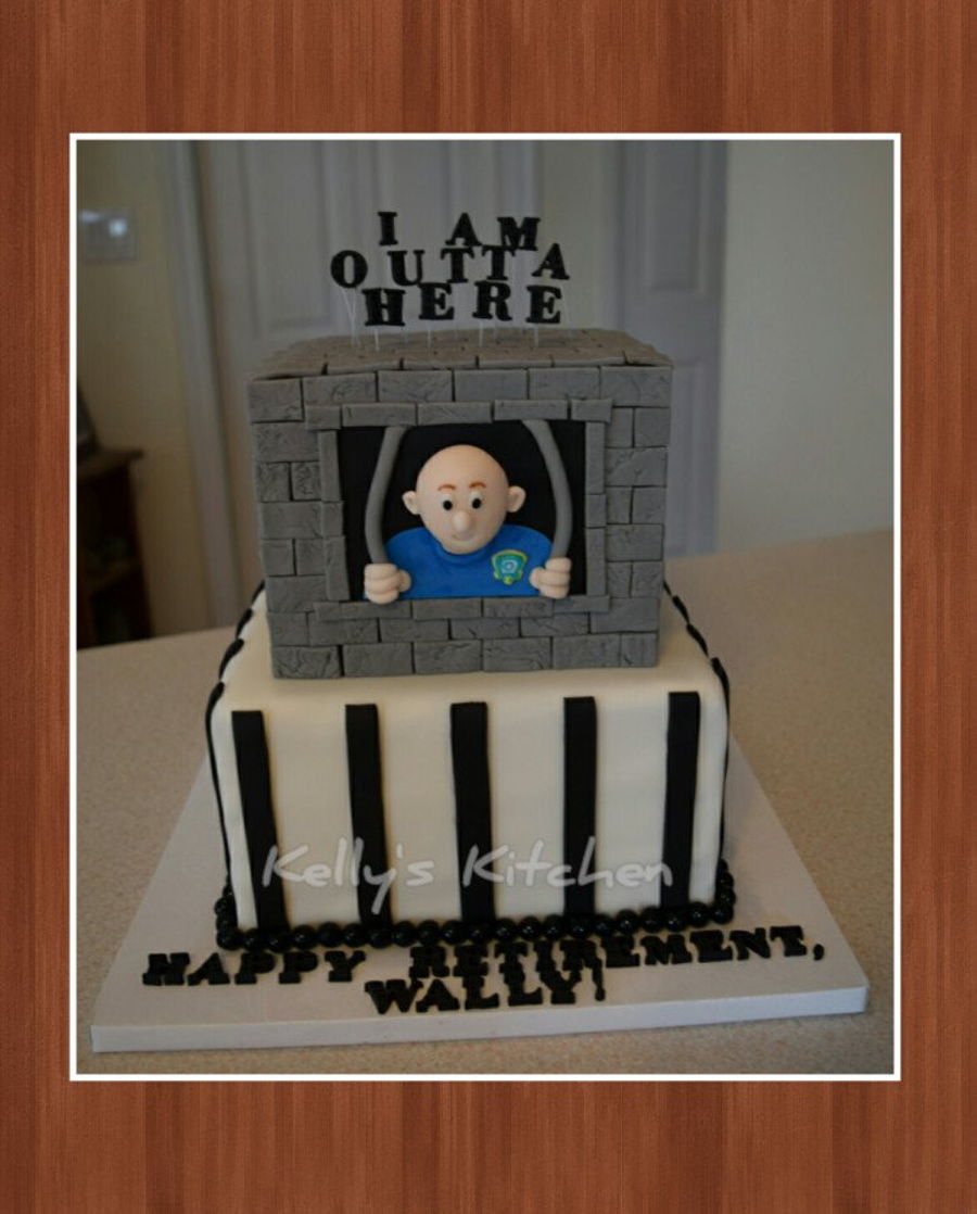 Correctional Officer Retirement Cake