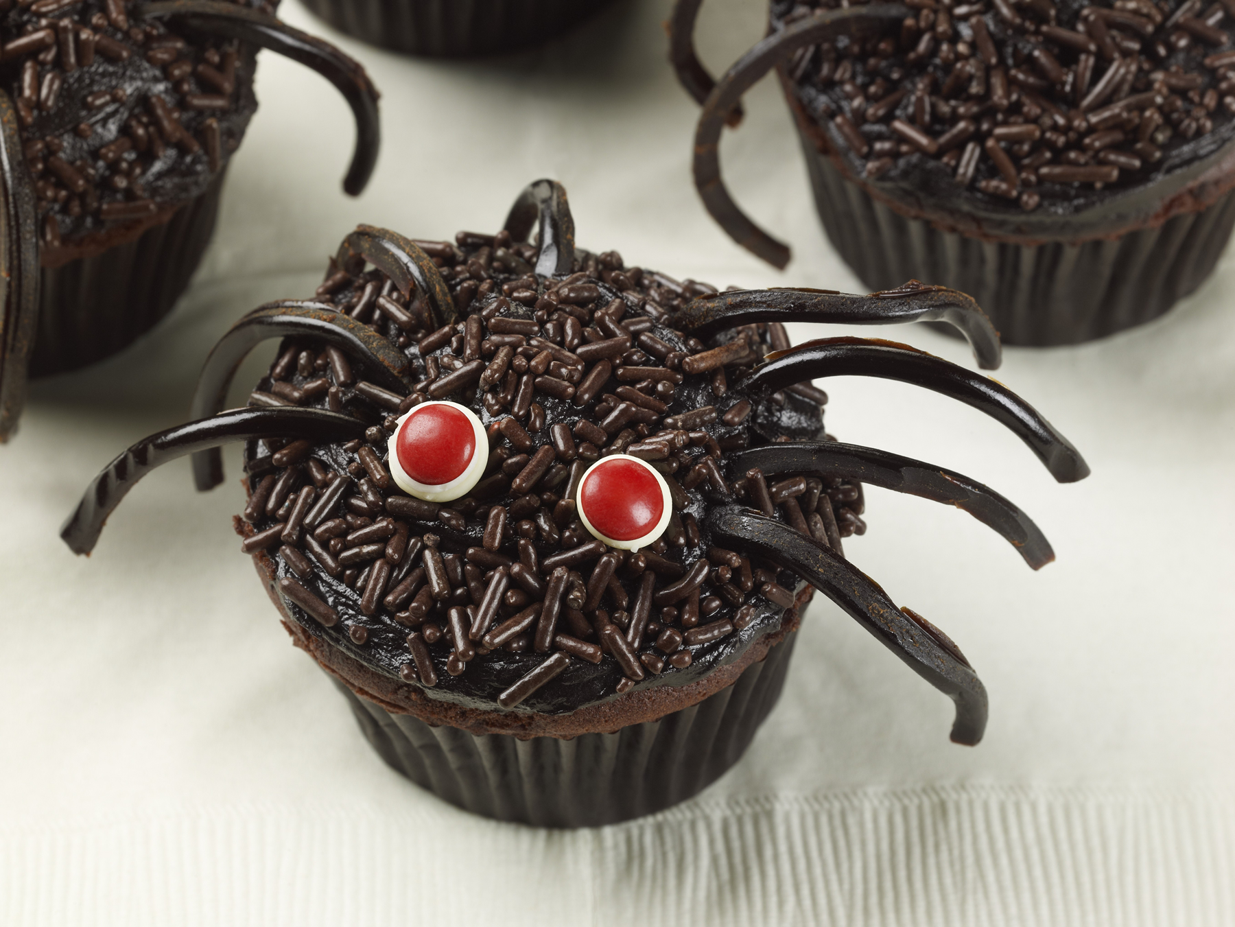 Creepy Crawly Spider Cupcakes