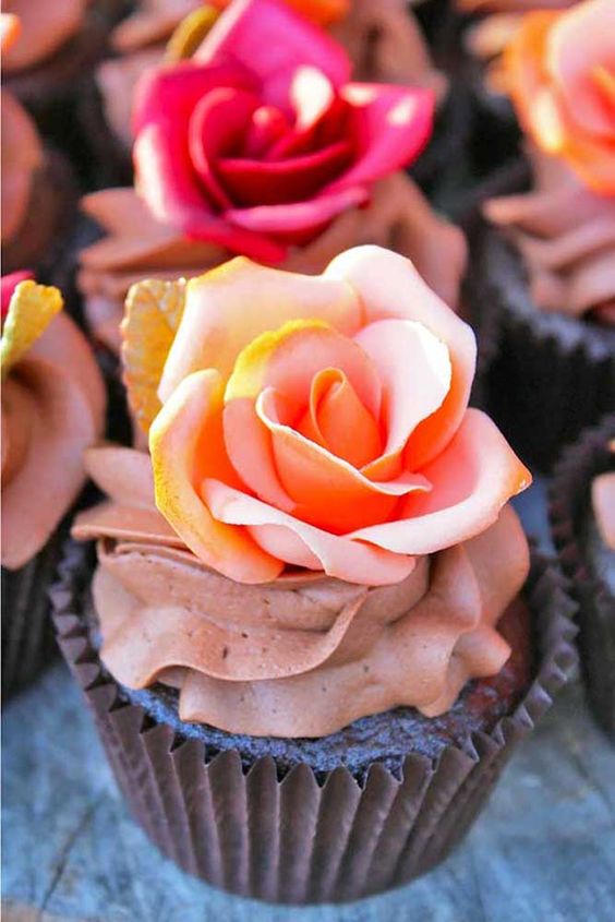 Cupcakes That Look Like Flowers