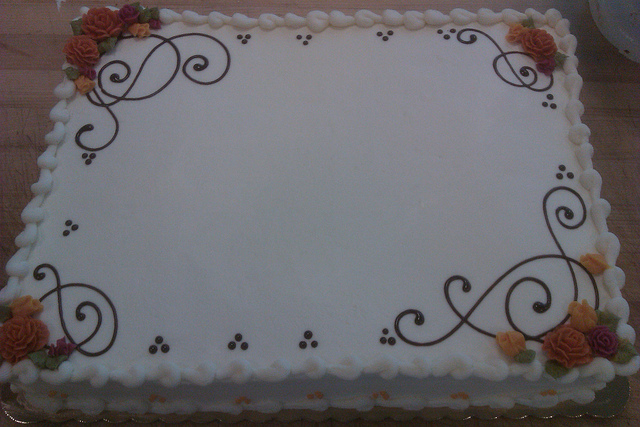 Decorated Sheet Cake