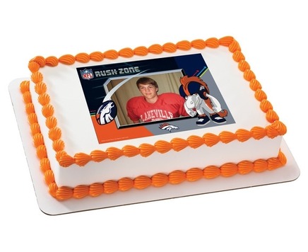Denver Broncos Birthday Cake Denver Broncos Birthday Cake