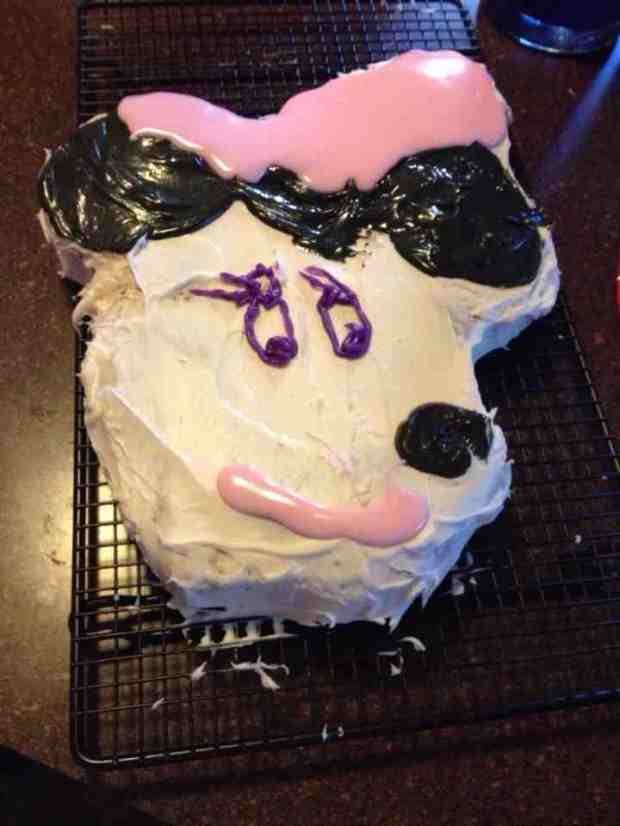 Disney Birthday Cake Fails