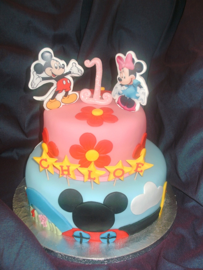 Disney Birthday Cake