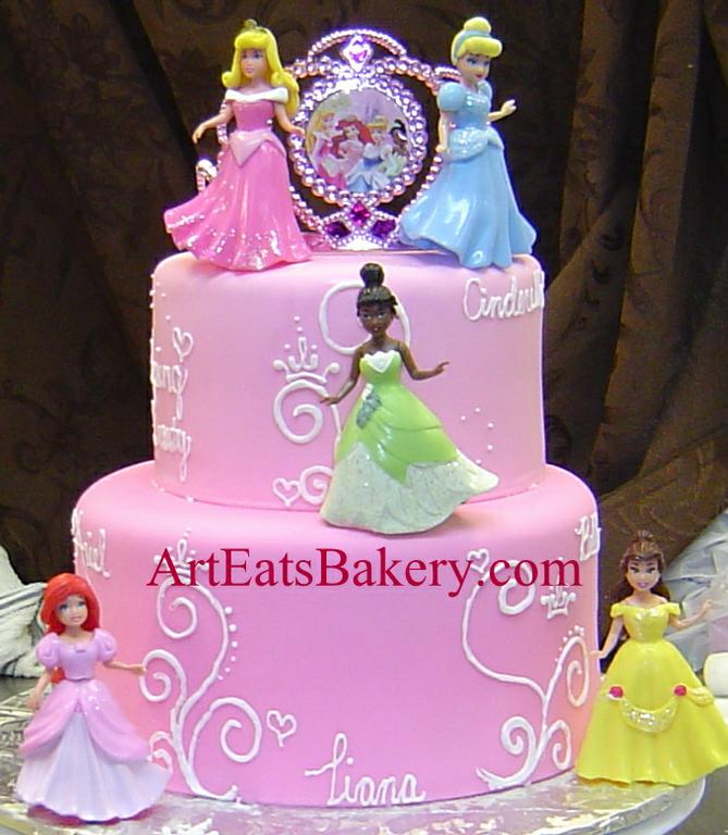 Disney Princess Birthday Cakes Disney Princess Birthday Cakes