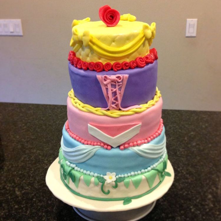 Disney Princess Cake