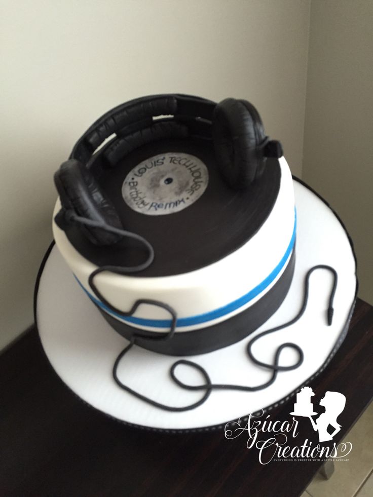 DJ Birthday Cake