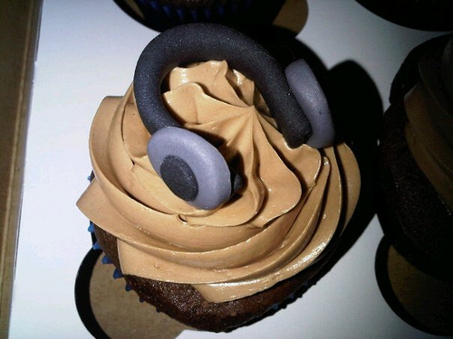 DJ Headphones Birthday Cakes