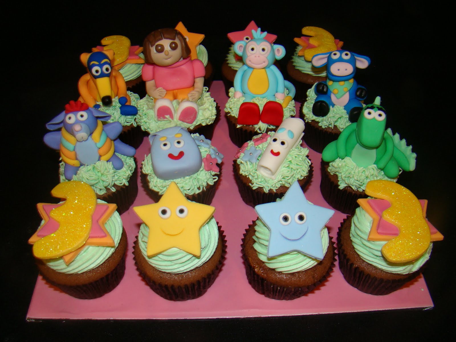 Dora Cupcakes