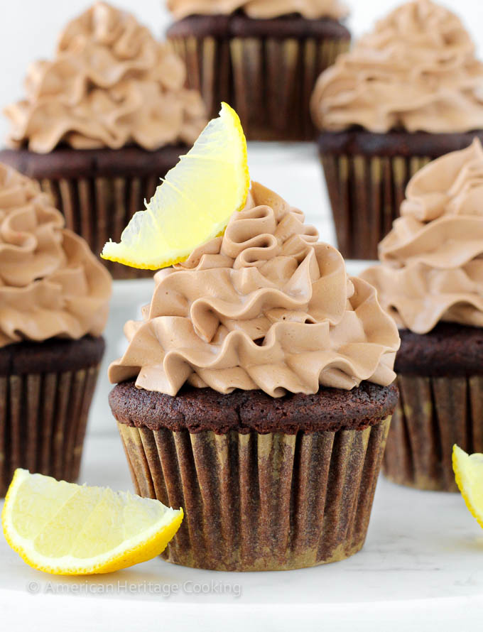 Double Chocolate Surprise Cupcakes