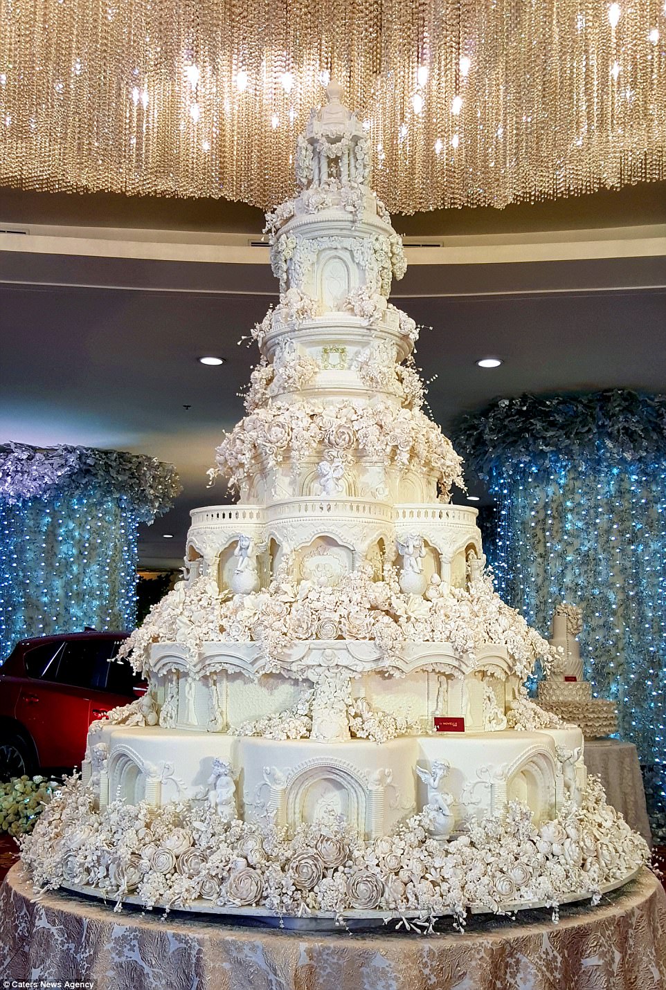 Elaborate Castle Wedding Cakes