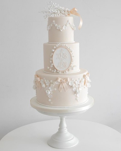 Elegant Christening Cake