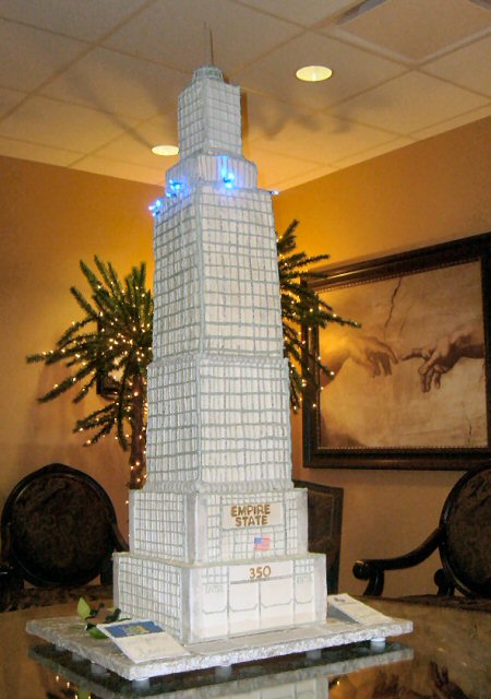 Empire State Building Cake