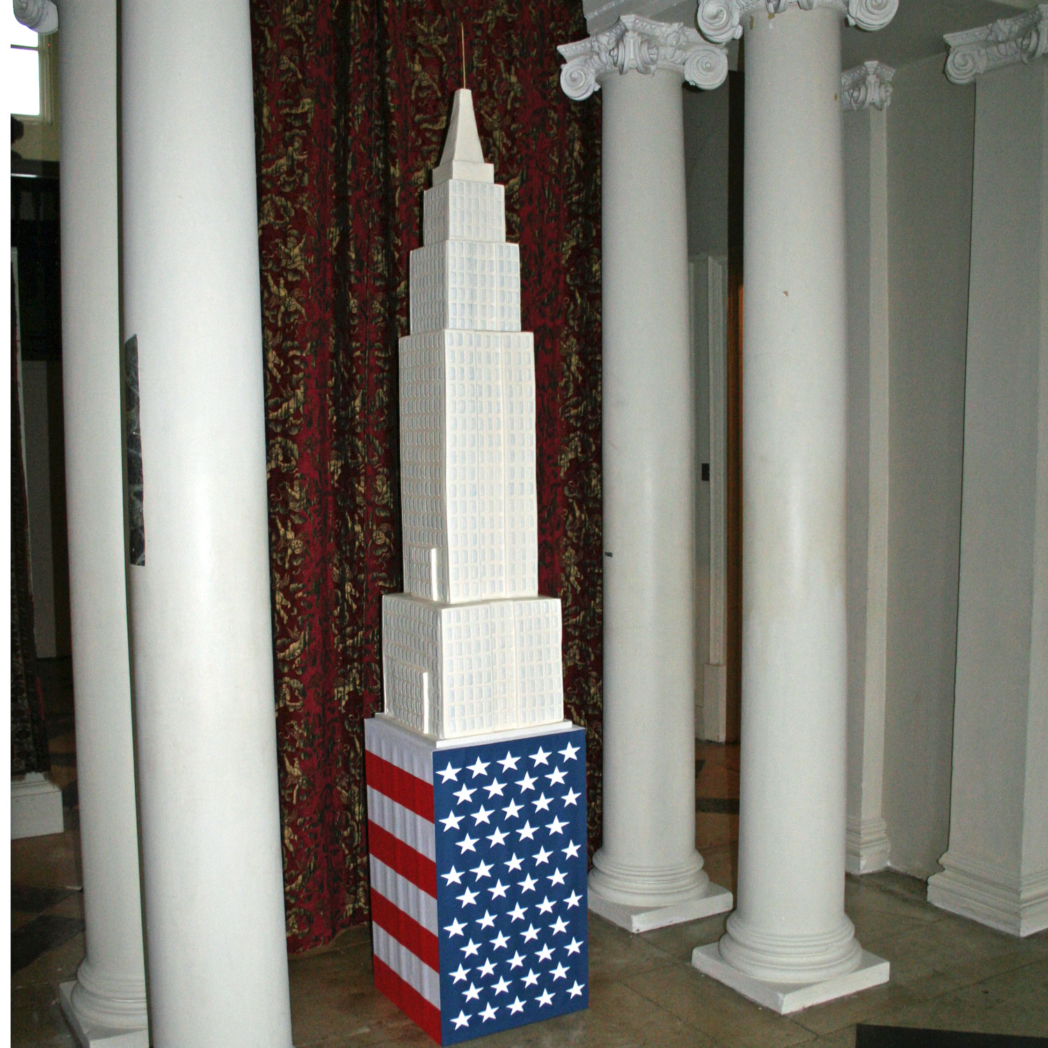 Empire State Building Wedding Cake