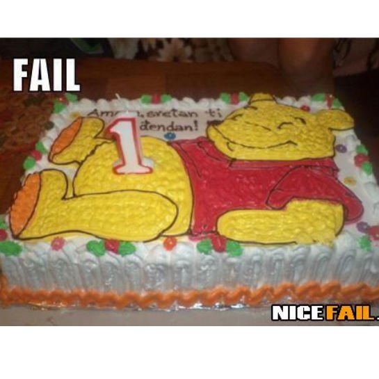 Epic Cake Fail