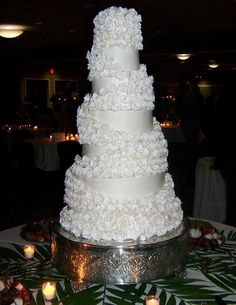 Extravagant Wedding Cake White