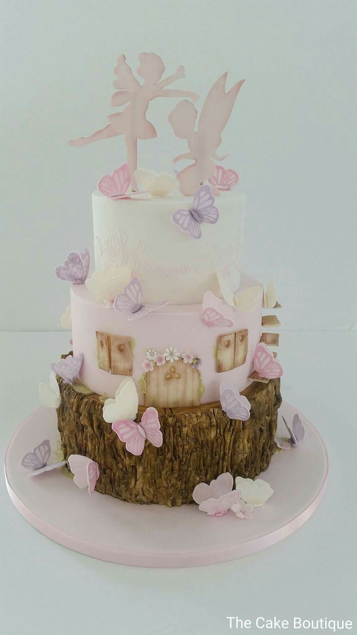 Fairy Themed Baby Shower Cakes