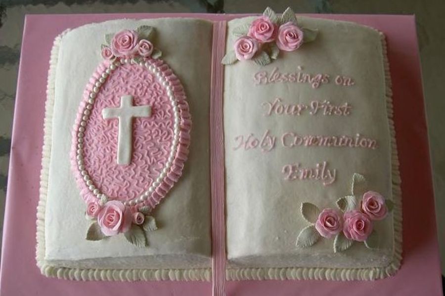 First Holy Communion Girl Cake