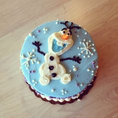 Frozen Birthday Cake