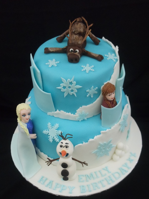 Frozen Birthday Cake