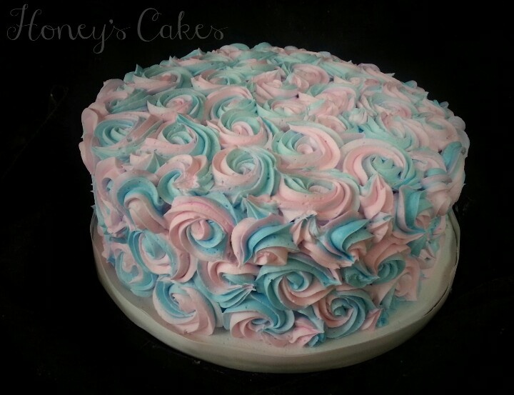 9 Photos of Homemade Gender Reveal Cakes 9 Photos of Homemade Gender Reveal Cakes