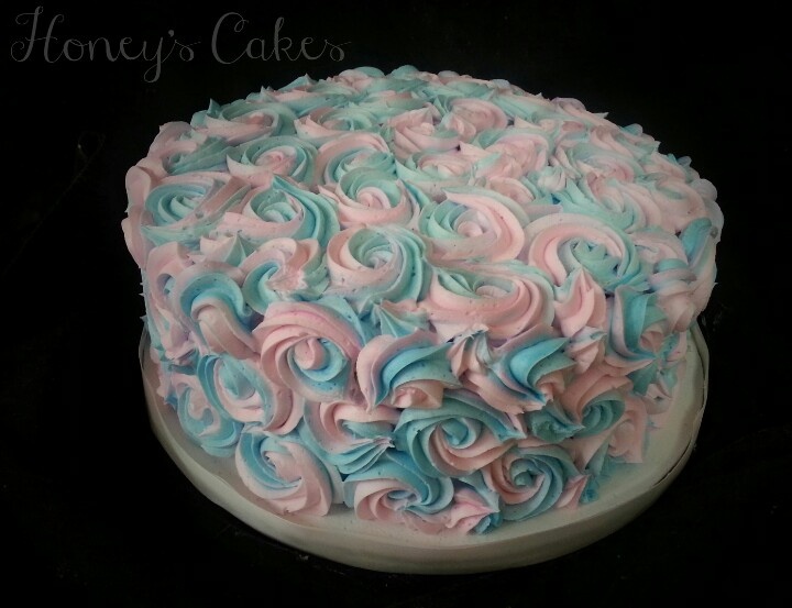 Gender Reveal Cake