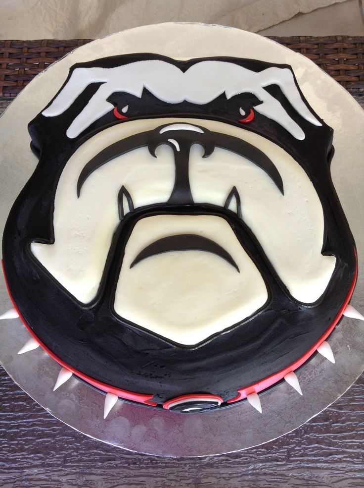 Georgia Bulldog Cake Georgia Bulldog Cake