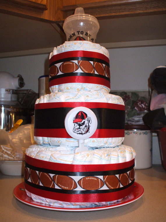 Georgia Bulldog Football Cake Georgia Bulldog Football Cake
