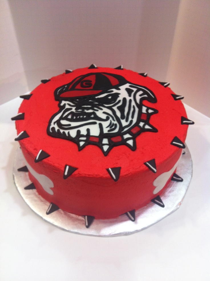 Georgia Bulldogs Birthday Cake Georgia Bulldogs Birthday Cake